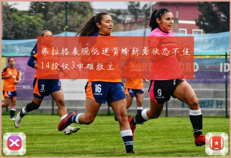 弗拉格表现低迷黄蜂新秀状态不佳14投仅3中难救主